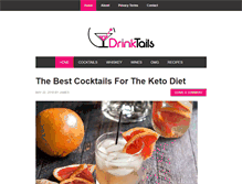 Tablet Screenshot of drinktails.com